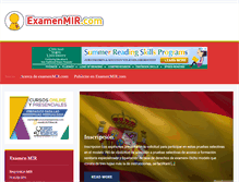 Tablet Screenshot of examenmir.com